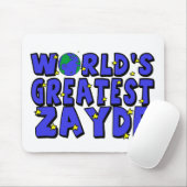 Tapis De Souris Le plus grand Zayde du monde (Avec souris)