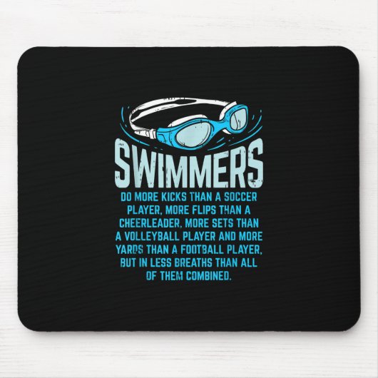 Tapis De Souris Le Poison de Swimming Lover (Devant)