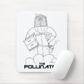 Tapis De Souris Le Pollinisateur - Mousepad (Avec souris)