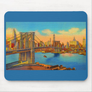 Tapis De Souris le pont de Brooklyn