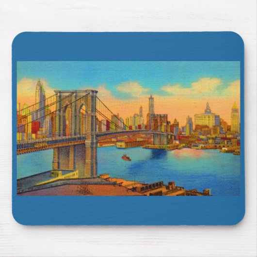 Tapis De Souris le pont de Brooklyn (Devant)