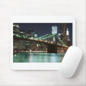 Tapis De Souris Le pont de Brooklyn - couleur (Avec souris)