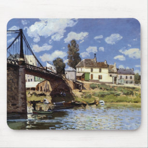 Tapis De Souris Le pont de Villeneuve-la-Garenne