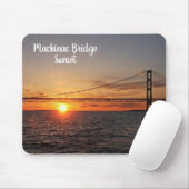 Tapis De Souris Le pont Mackinac (Avec souris)