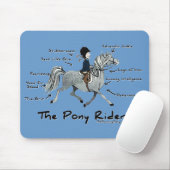 Tapis De Souris Le Pony Rider (Avec souris)