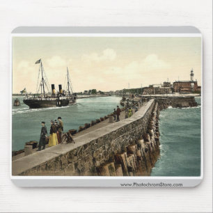 Tapis De Souris Le port, Warnemunde, Rostock, Mecklenburg-Schwer