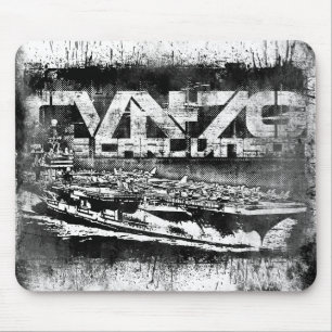 Tapis De Souris Le porte-avions Carl Vinson Mousepad
