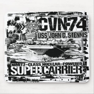 Tapis De Souris Le porte-avions John C. Stennis Mousepad