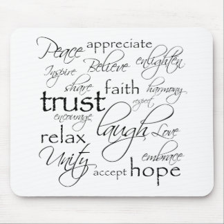 Tapis De Souris Le positif exprime des articles