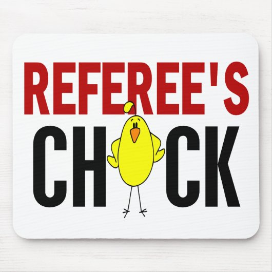 TAPIS DE SOURIS LE POUSSIN DE L'ARBITRE (Devant)