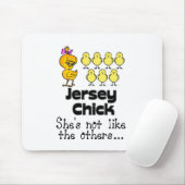 Tapis De Souris Le poussin du Jersey (Avec souris)
