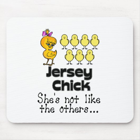 Tapis De Souris Le poussin du Jersey (Devant)