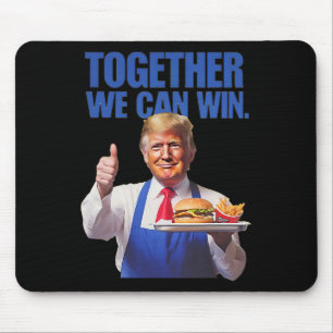 Tapis De Souris Le président Trump fait des frites