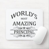 Tapis De Souris Le principal le plus extraordinaire du monde (Avec souris)