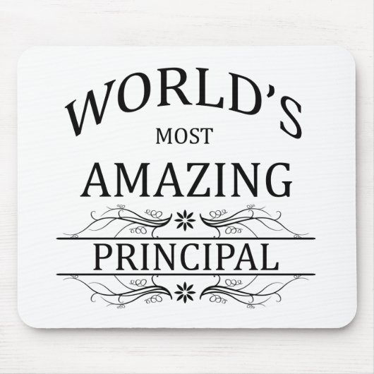 Tapis De Souris Le principal le plus extraordinaire du monde (Devant)