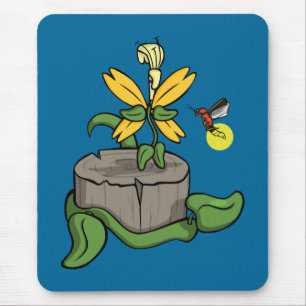 Tapis De Souris Le printemps accueille Mousepad d'été