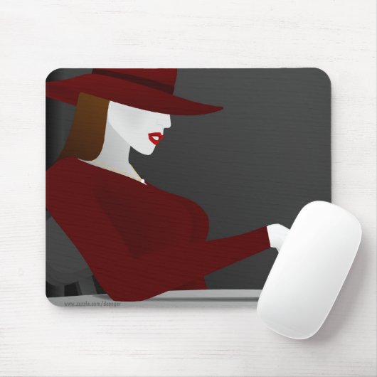 Tapis De Souris Le problème m'attend - Mousepad (Avec souris)