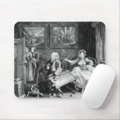 Tapis De Souris Le progrès d'une prostituée, plat II, querelles (Avec souris)