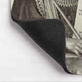 Tapis De Souris Le prophète Moïse avec les tablettes de la loi (Coin)