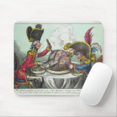 Tapis De Souris Le pudding de prune en danger, 1805 (Avec souris)