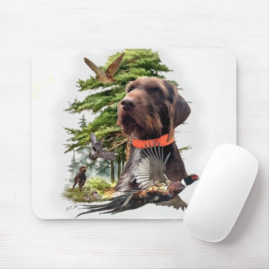 Tapis De Souris Le Pudelpointer (Avec souris)