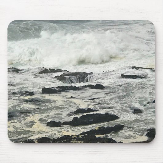 Tapis De Souris Le Puits de Thor, Cape Perpetua, côte de l'Oregon (Devant)