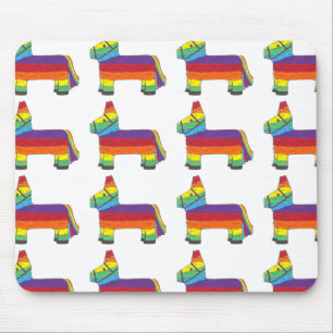 Tapis De Souris Le Rainbow Donkey Piñata Party Favor Fiesta Celebr