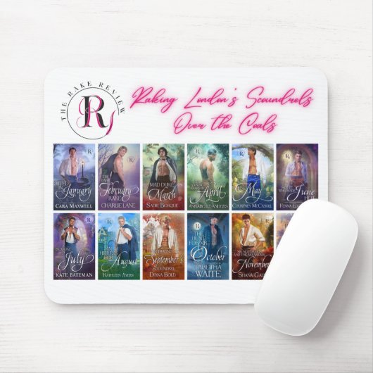 Tapis De Souris Le Rake Review Mousepad- blanc (Avec souris)