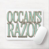 Tapis De Souris Le rasoir d'Occam (Avec souris)