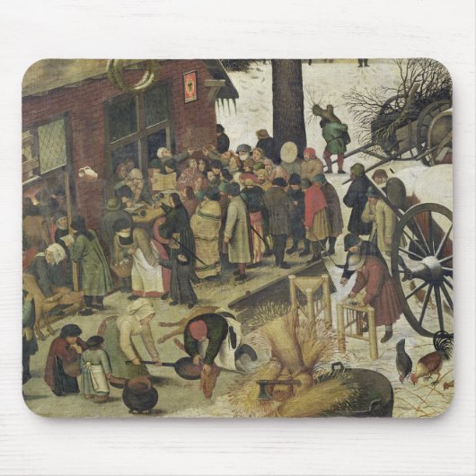 Tapis De Souris Le recensement à Bethlehem 2 (Devant)