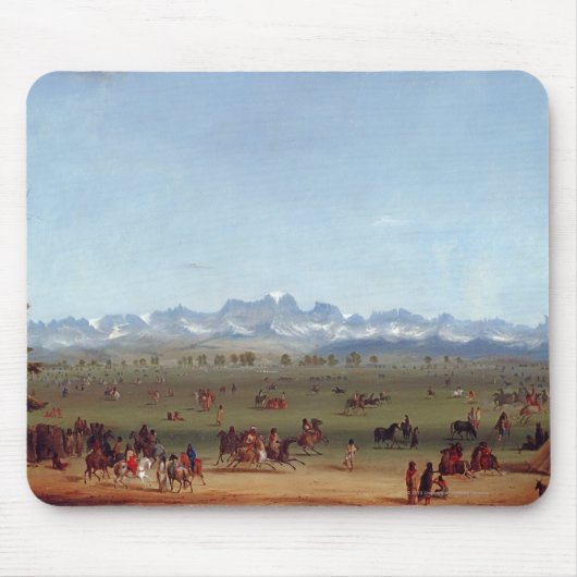 Tapis De Souris Le rendez-vous près de la rivière Green (Devant)