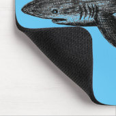 Tapis De Souris Le requin et les plongeurs de Megalodon (Coin)