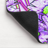 Tapis De Souris Le résumé fleurit Mousepad (Coin)