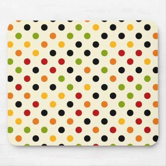 Tapis De Souris Le résumé pointille Mousepad (Devant)