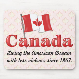 Tapis De Souris Le rêve canadien