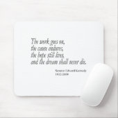 Tapis De Souris Le rêve ne mourra jamais… (Avec souris)