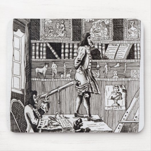 Tapis De Souris Le Richardson compliqué, 1724 (Devant)