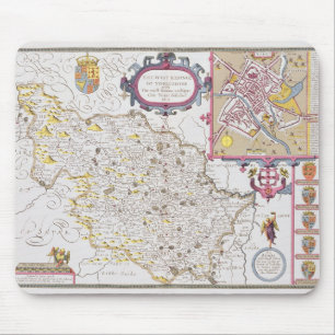 Tapis De Souris Le Ridinge occidental de Yorkeshyre