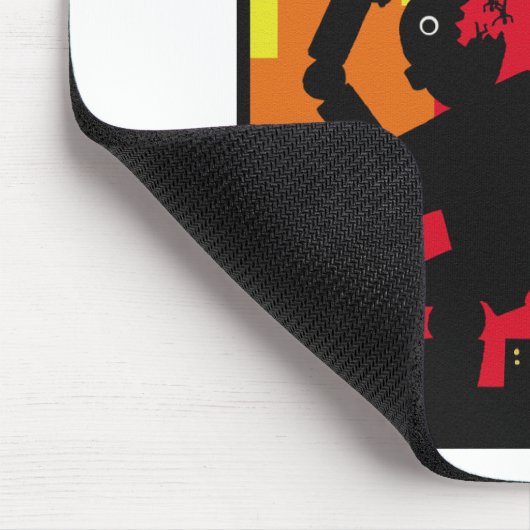 Tapis De Souris Le robot détruisent (Coin)