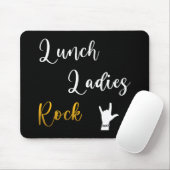 Tapis De Souris Le Rock des dames du déjeuner (Avec souris)
