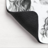 Tapis De Souris Le Roi cavalier Charles Drawing (Coin)