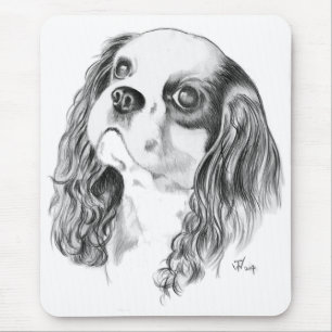 Tapis De Souris Le Roi cavalier Charles Drawing