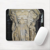 Tapis De Souris Le Roi David flanqué de Moïse et de Jérémie (Avec souris)