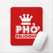 Tapis De Souris Le Roi Delicious de Pho (Avec souris)