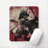 Tapis De Souris Le Roi grunge Mousepad de lion (Avec souris)