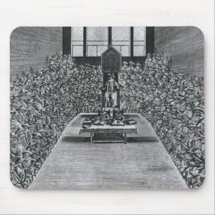 Tapis De Souris Le Roi James I dans les Chambres du Parlement,