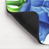 TAPIS DE SOURIS LE ROSE BLEU MOUSEPAD (Coin)