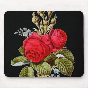 Tapis De Souris Le Rose de la mousse - Art Vintage