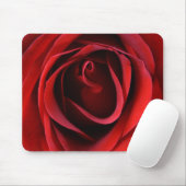 Tapis De Souris Le rose rouge personnalisable clôturent Mousepad (Avec souris)