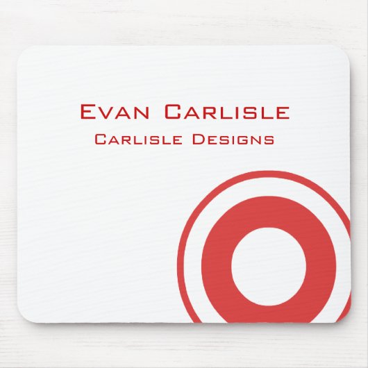 Tapis De Souris Le rouge entoure Mousepad | TBM (Devant)